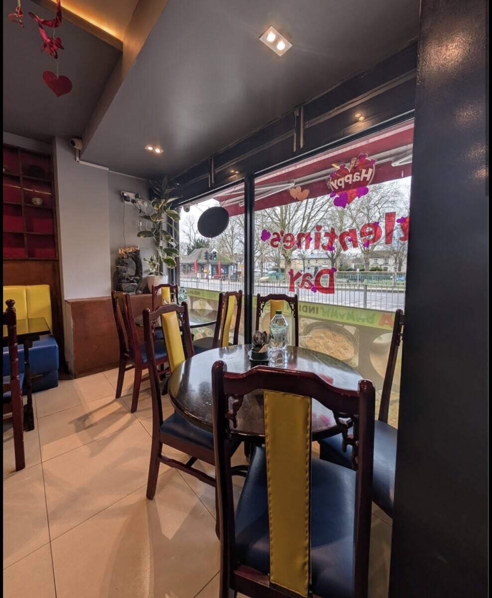 Indian and Chinese cuisine restaurant for sale in Sutton Croydon