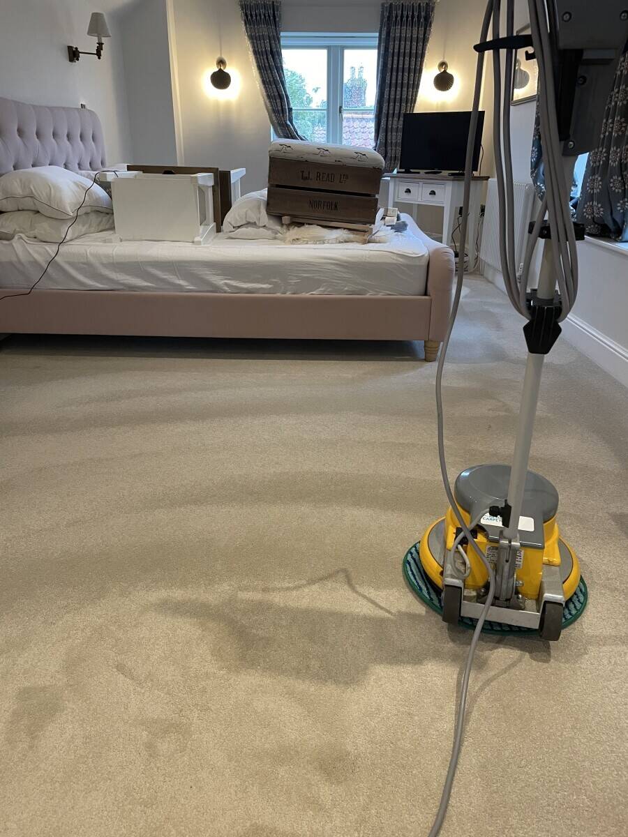 Revolutionary Dry carpet and Upholstery cleaning services