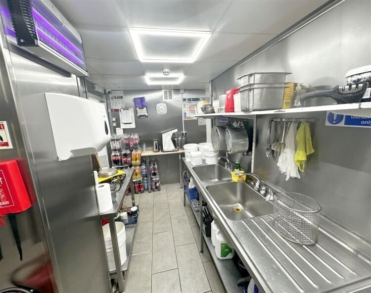 High-turnover fish & chip shop, Bilston, West Midlands