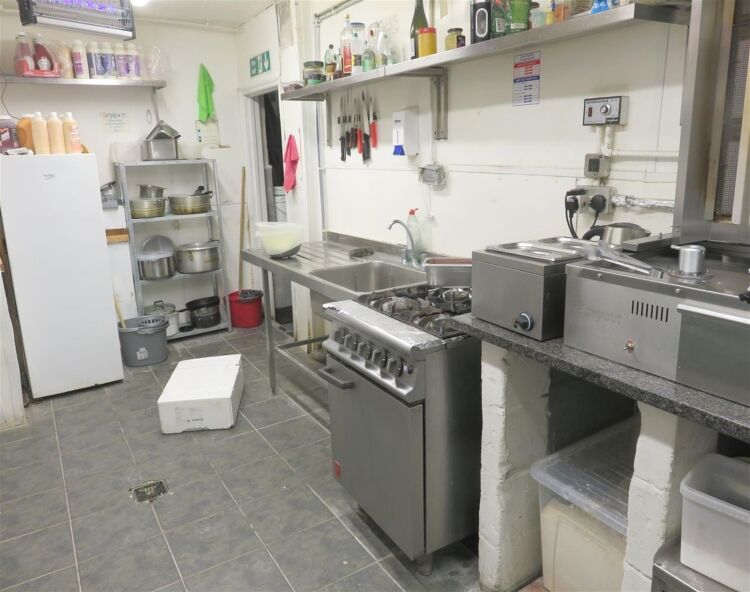 Well established Fish & chip shop with let rooms above producing £42,000 annual rent income in East Finchley