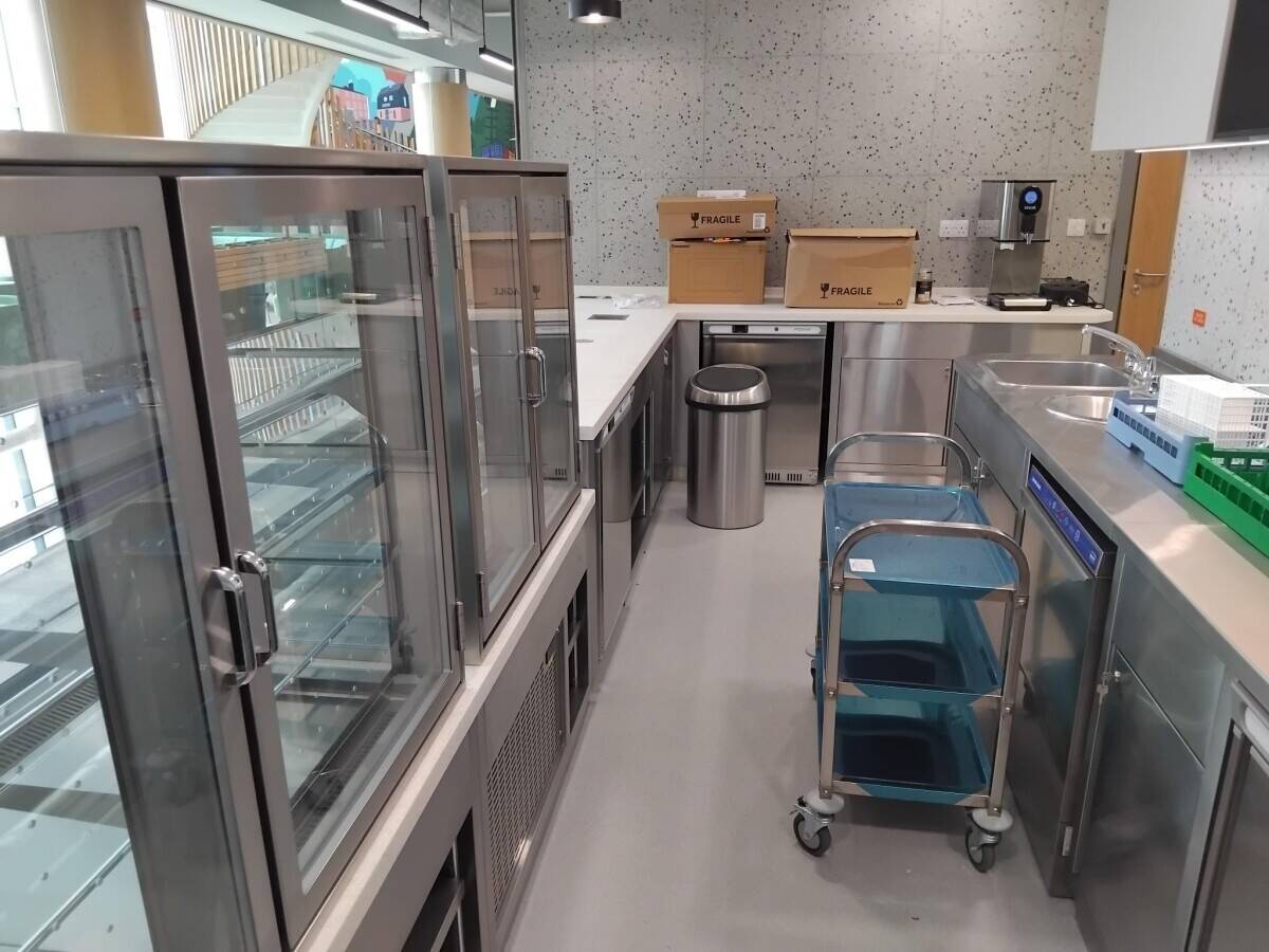 Newly built Cafe' in Stowmarket Innovation Gateway