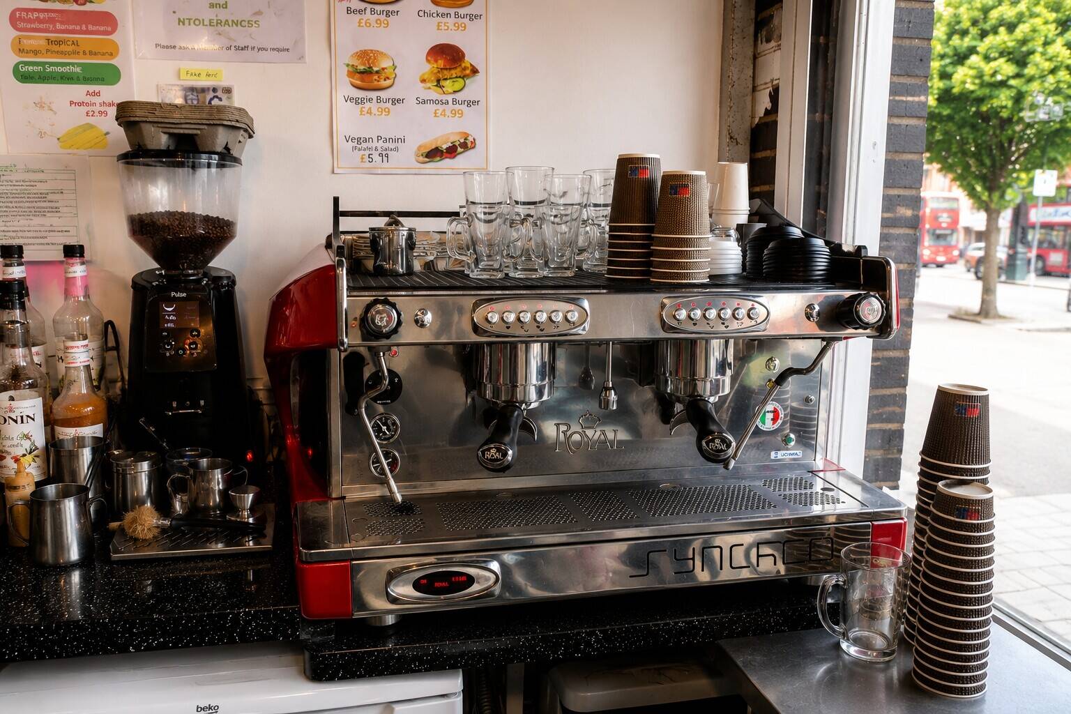 Modern Café & Dessert Business