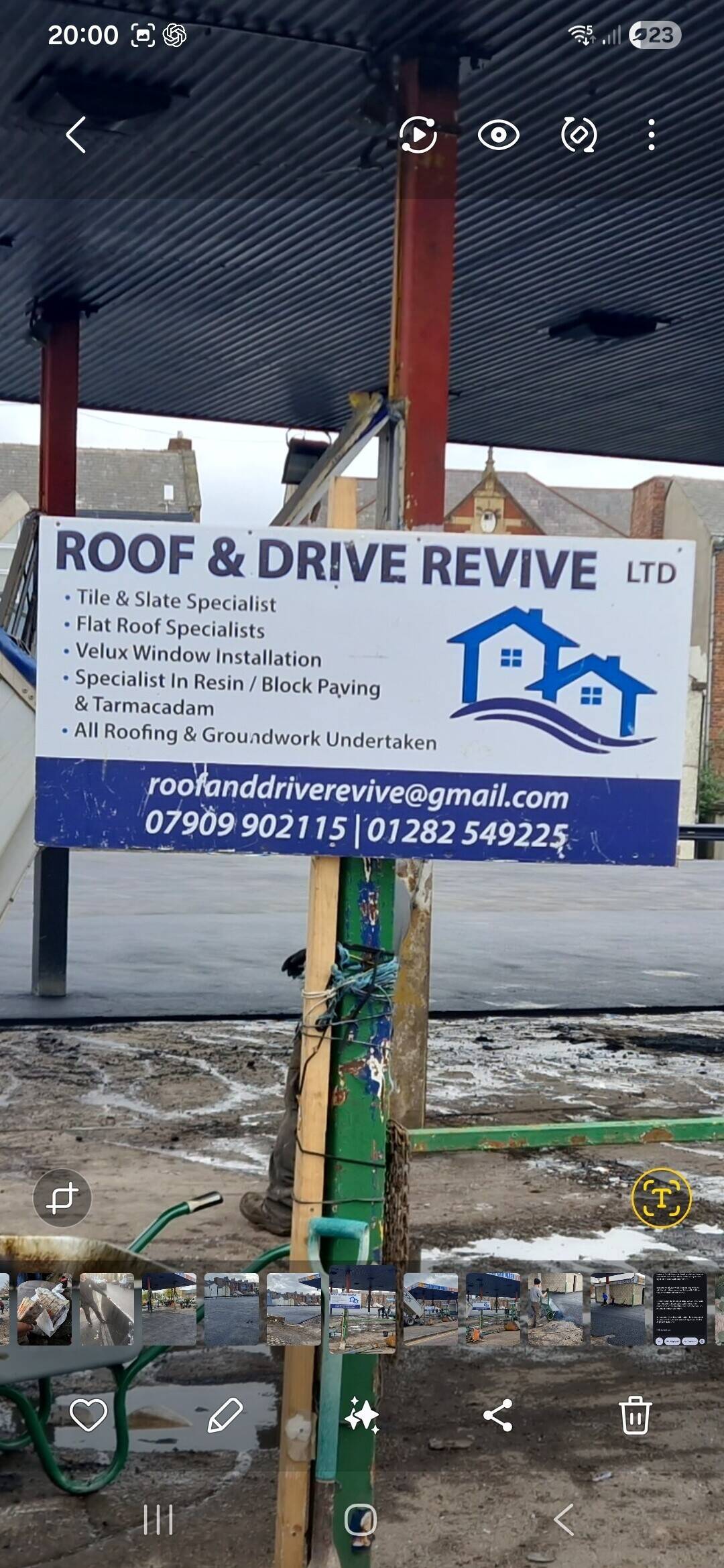 Roofing and Driveway company for sale Photo 7