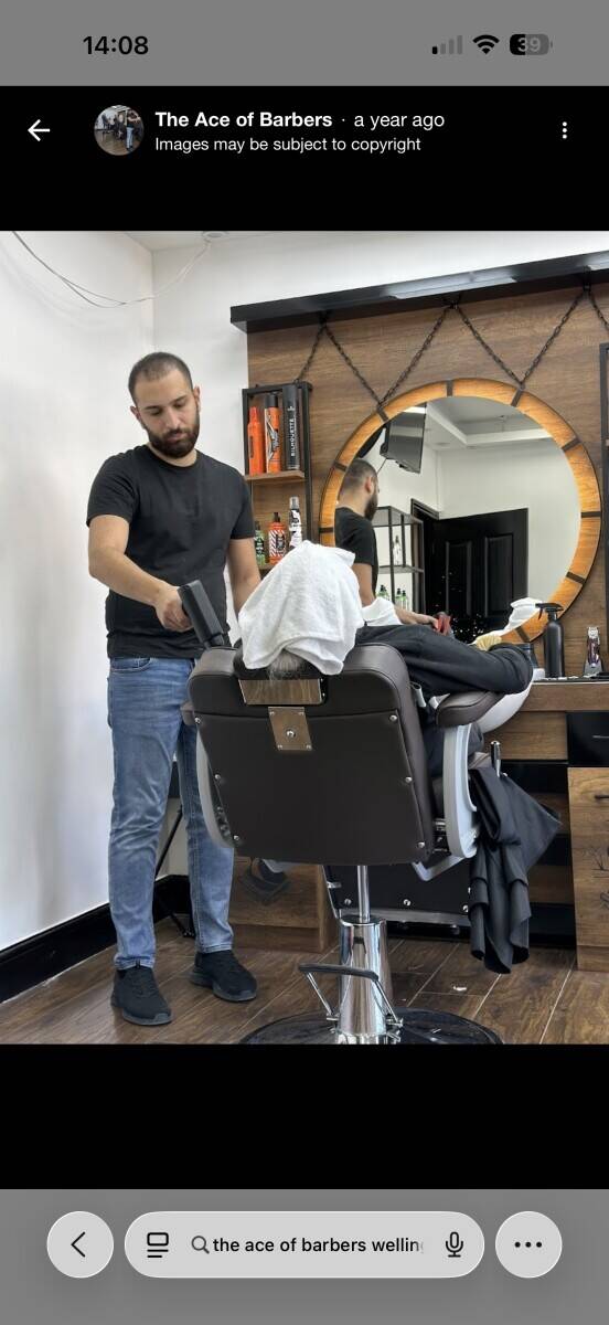 The ace of barbers 
