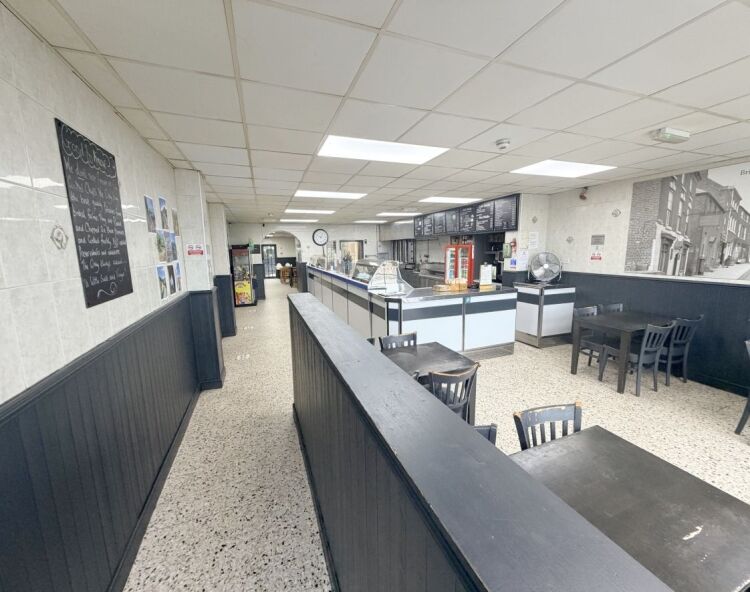 Freehold fish & chip business in picturesque riverside town with large 4 bedroom home