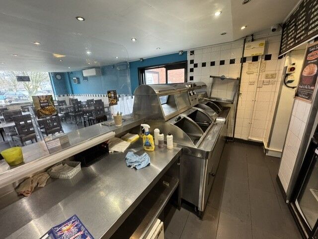 Leasehold Fish & Chip Takeaway & Café Located In Cannock Photo 7