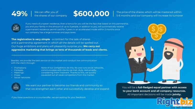 A profitable European company is looking for an investor partner Photo 8