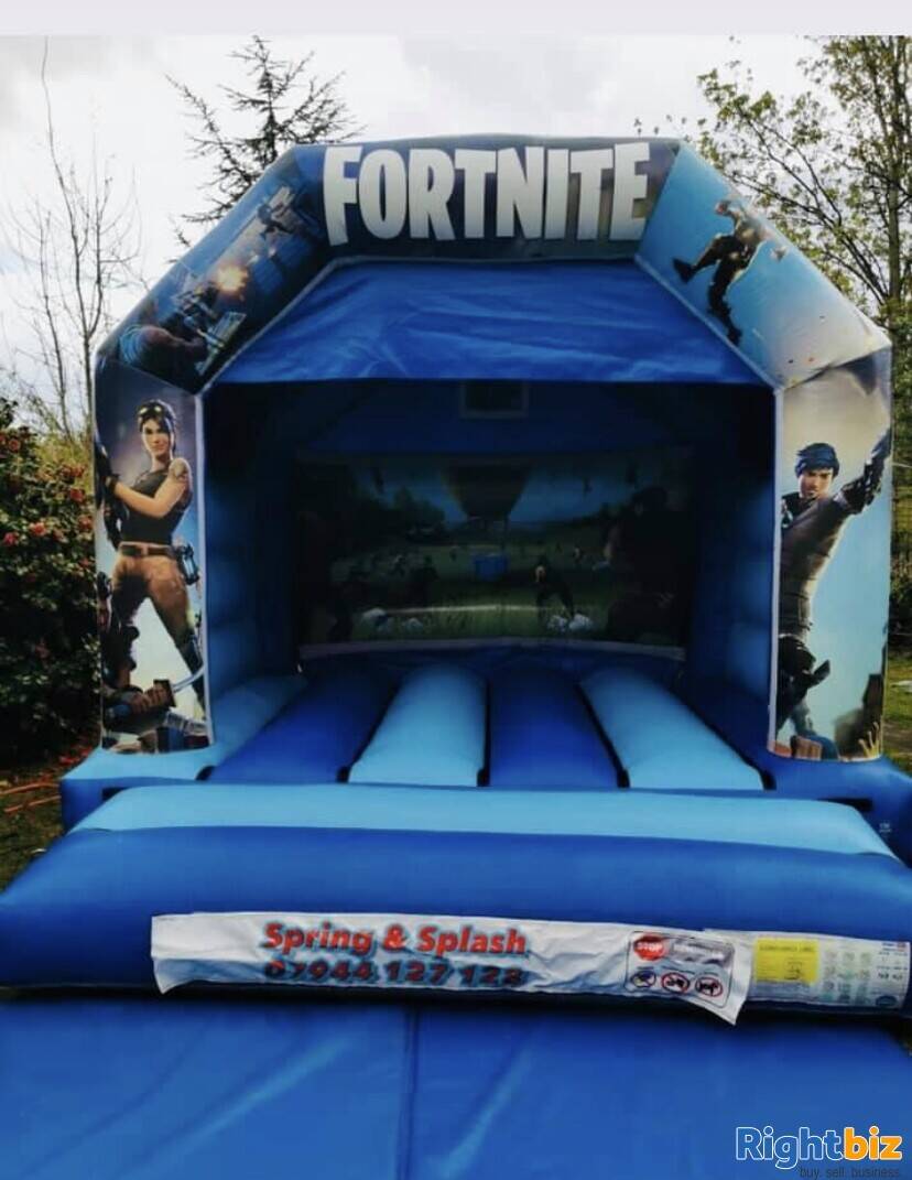Bouncy castle Business for Sale & Van/FB page & website