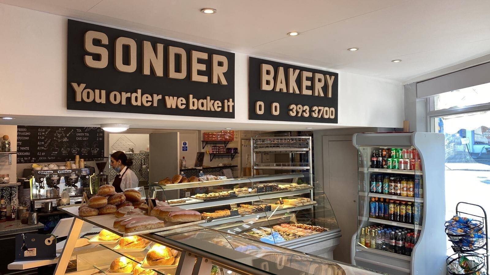 Retail bakery shop in Ewell