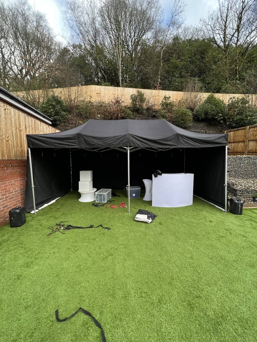 Party tents & hot tubs hire