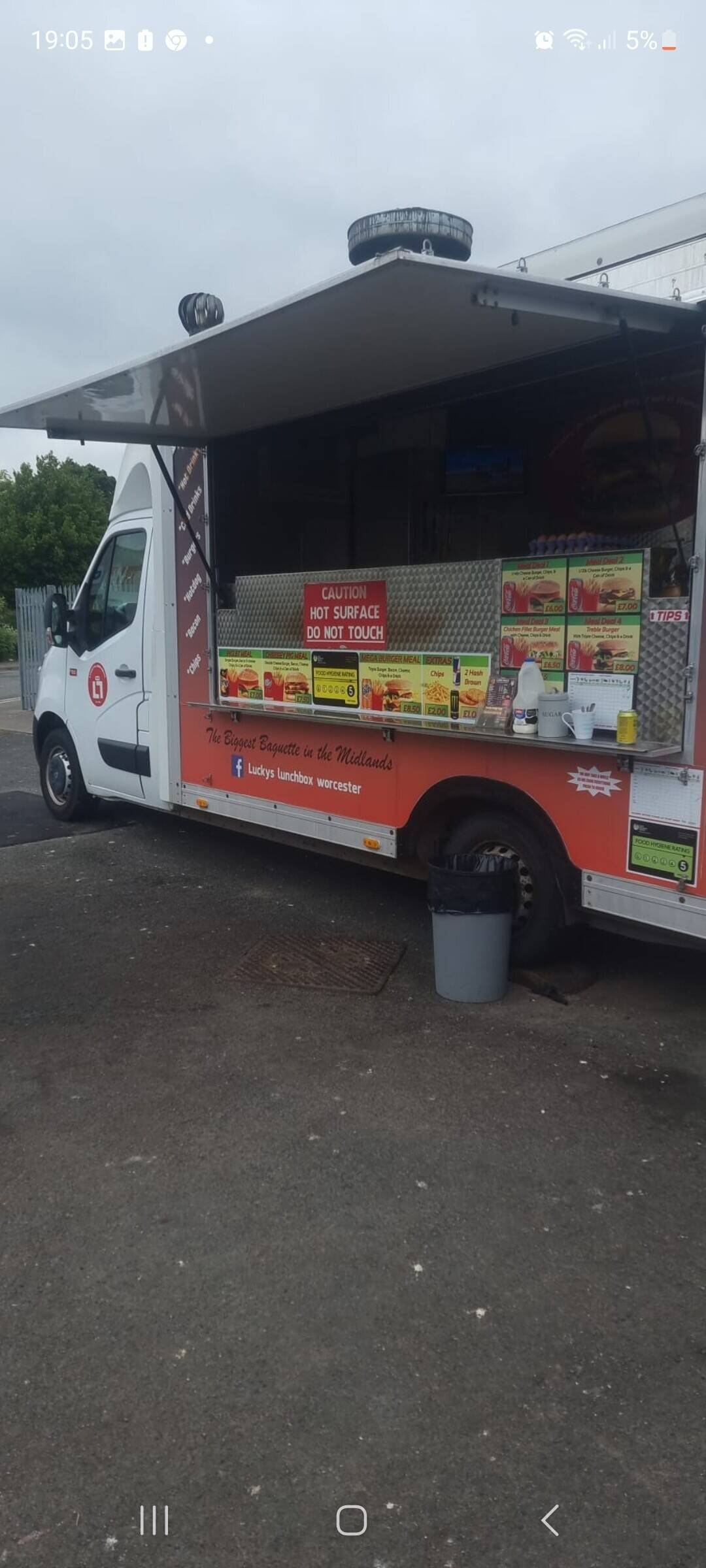 Fitted Burger Van business for sale in Worcester