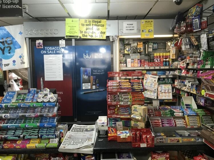 FREEHOLD NEWSAGENT & STORE - 3 STOREY WITH LIVING ACCOMMODATION IN ACCRINGTON