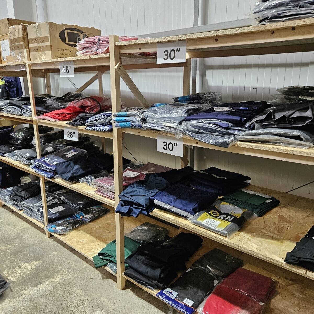 Workwear Business for Sale, Stock only or Business with Rented Premises 