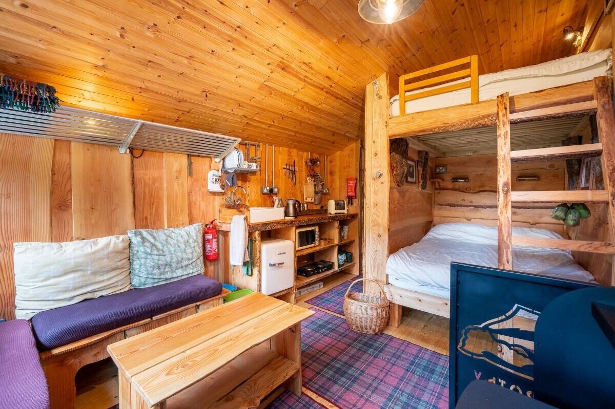 Cosy, Quirky, Handcrafted Wooden Eco-Cabins Photo 8
