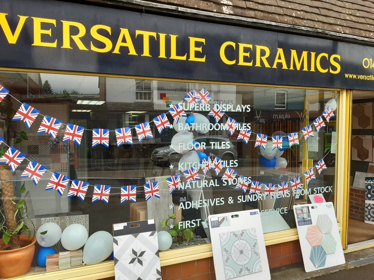 Ceramic tile showroom in Haslemere 