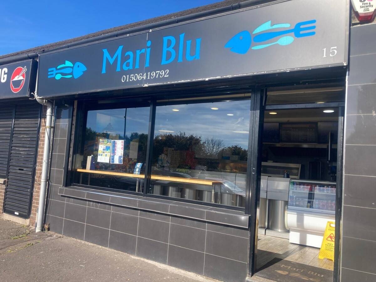 Rarely Available FREEHOLD Business For Sale Fish & Chip Shop Livingston - extra land to rear incl. Photo 8