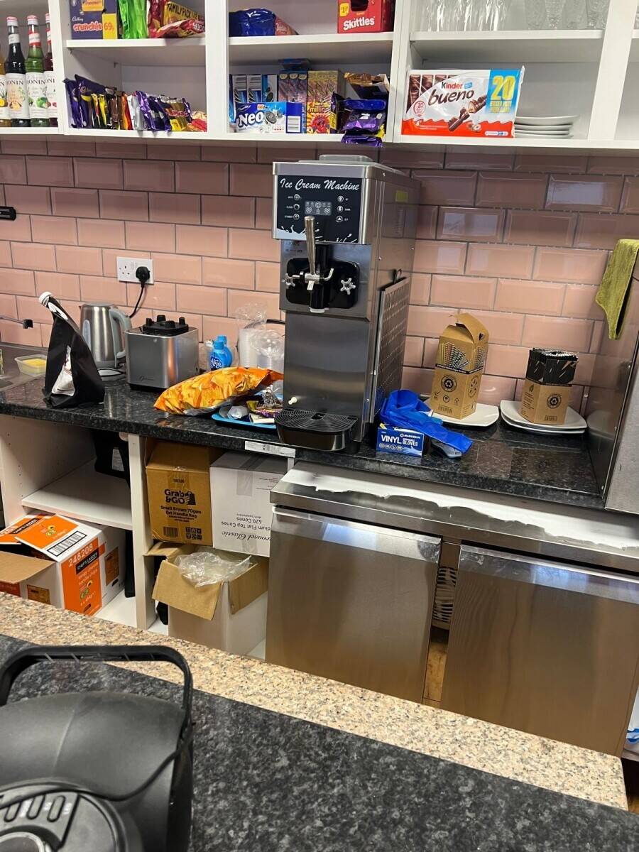 Dessert shop fully ready