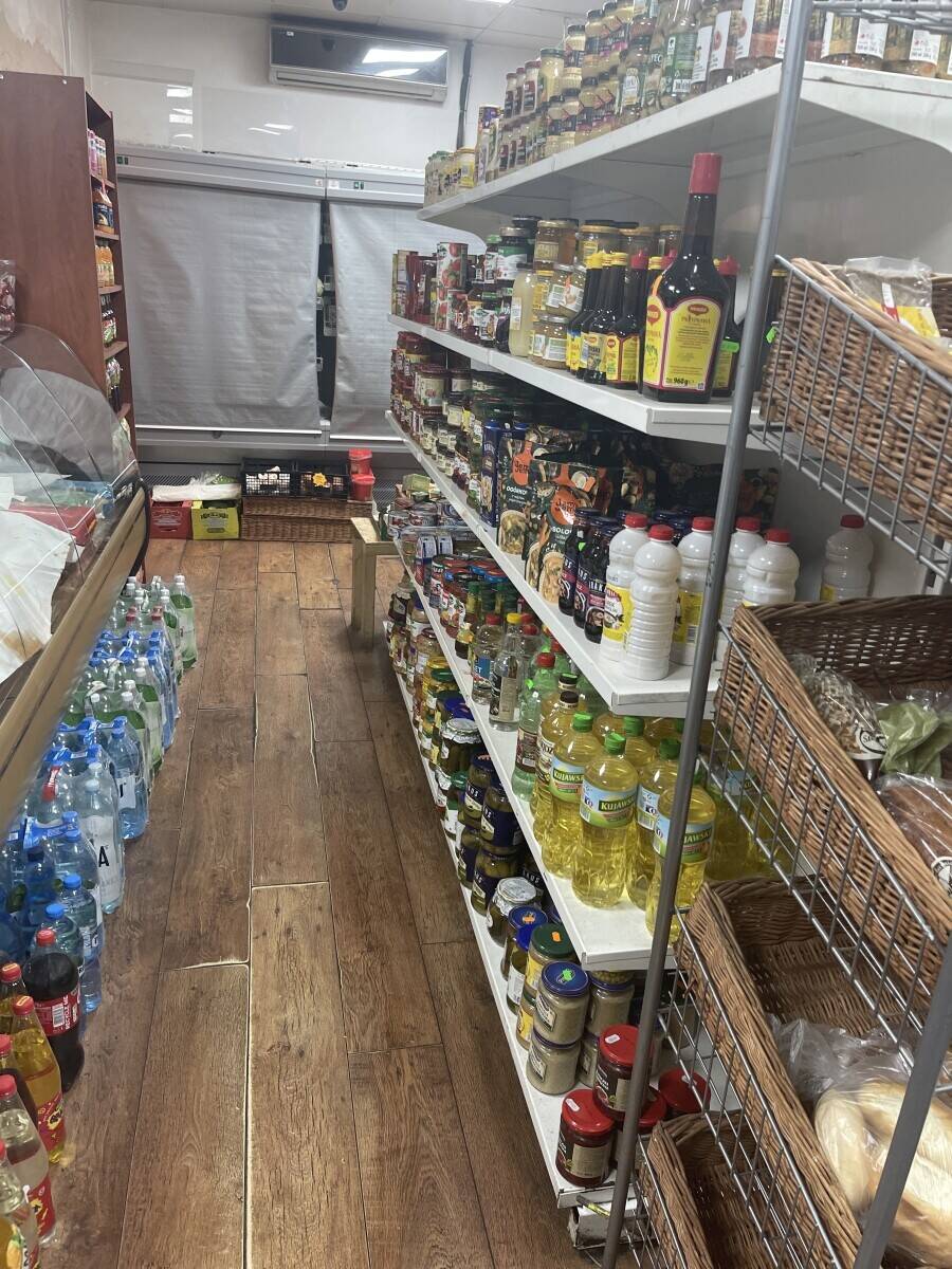Kebab take way and grocery shop 