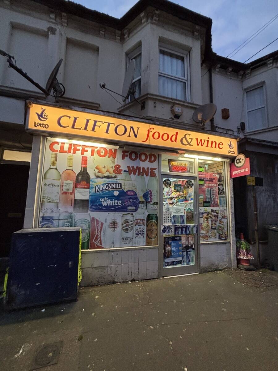 Last 15 year of the off-licence shop