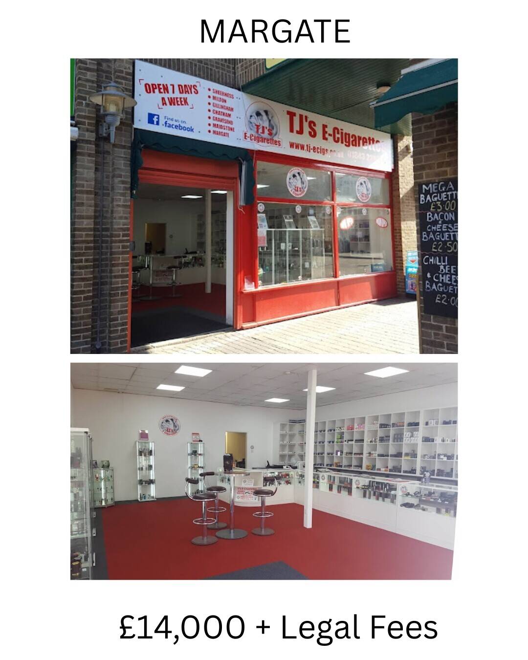 Chain of Vape Shops for sale in Kent Photo 8