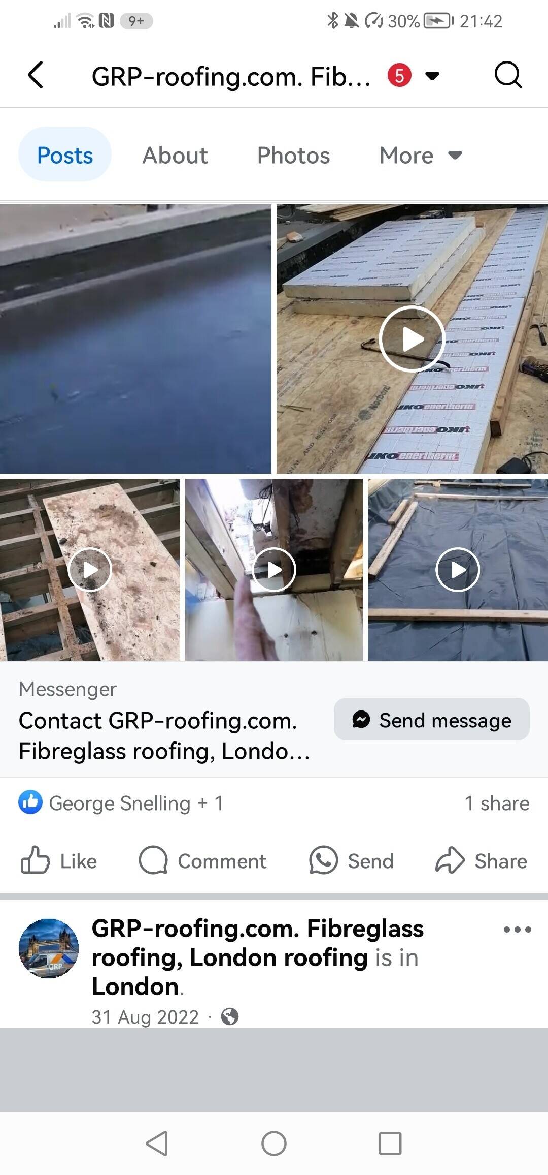 Grp-roofing.com company for sale bargain price 