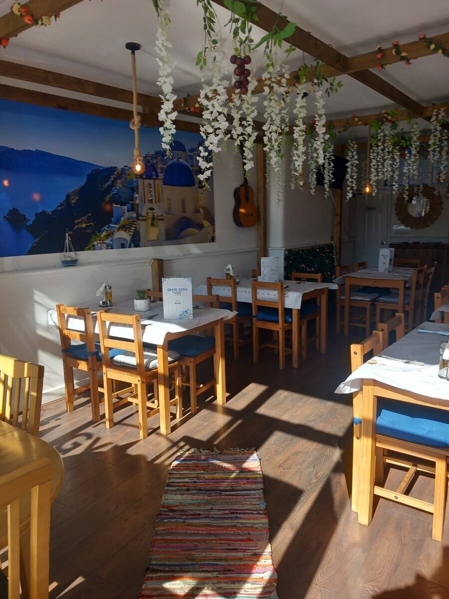 Greek restaurant in Chorley, Lancashire 