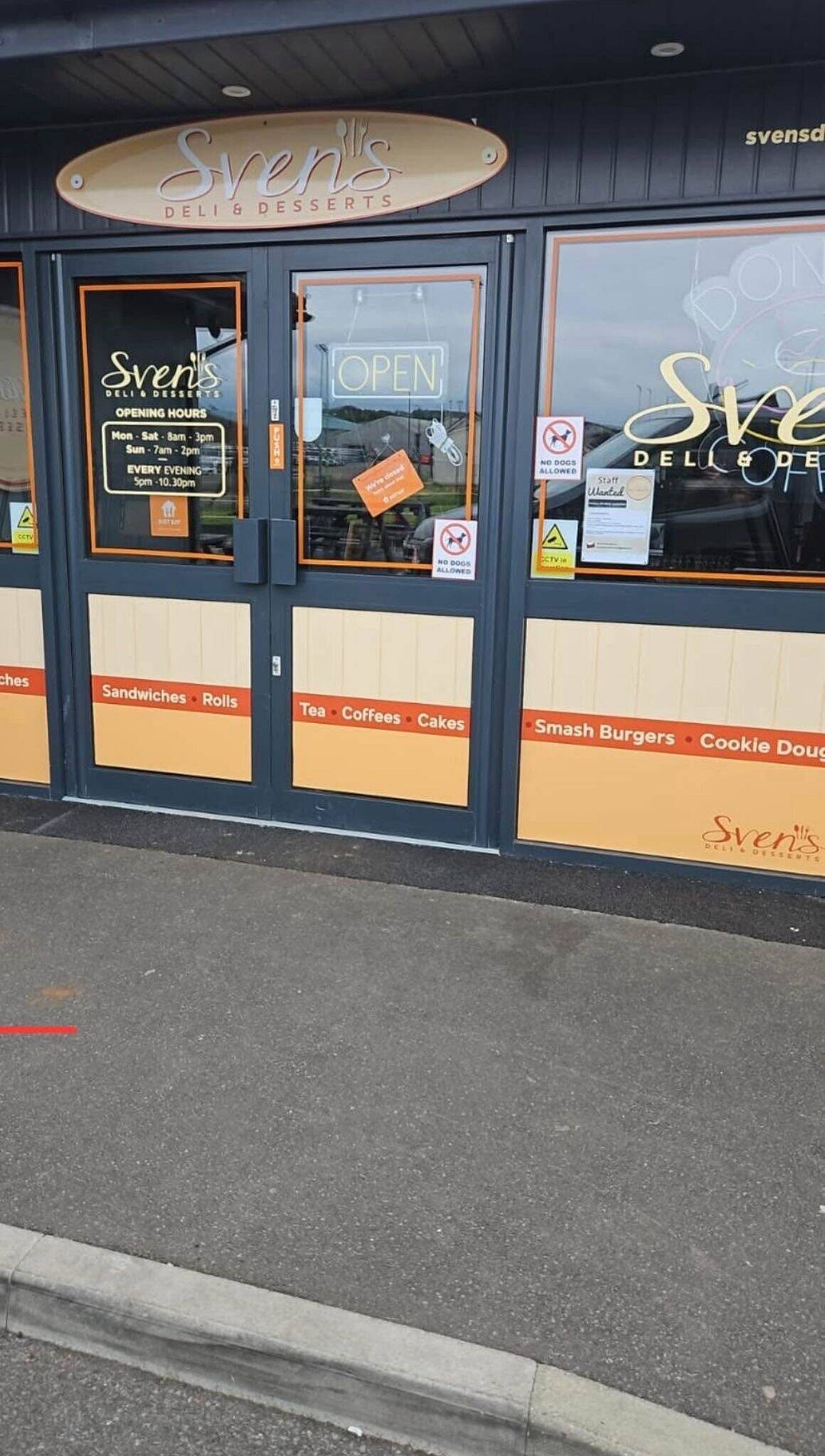 Licensed cafe