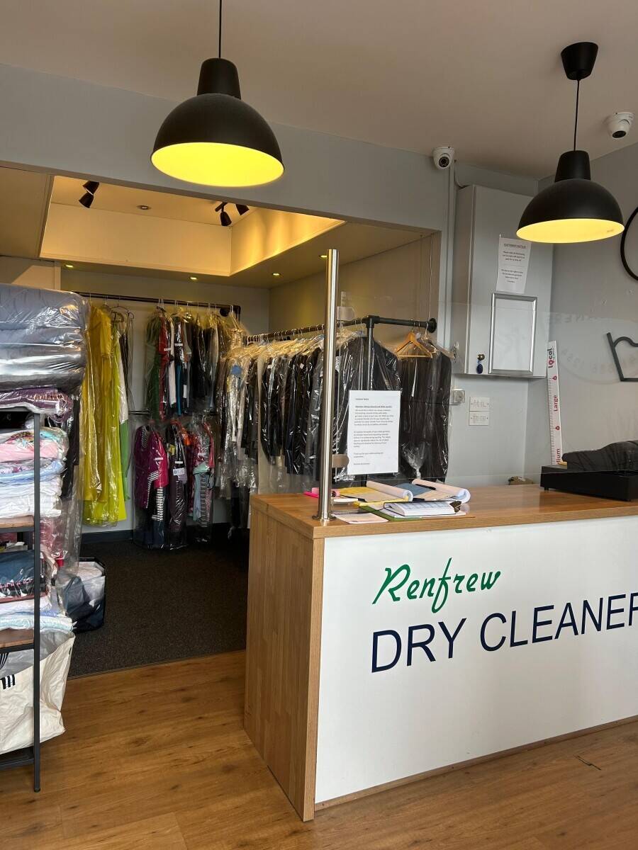 PRICE REDUCTION Busy Dry Cleaners Leasehold For Sale £68k - Well established, top reputation