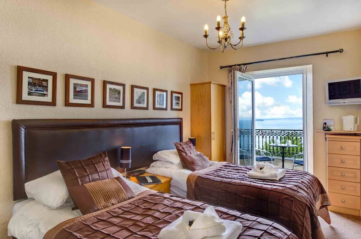 A Small Hotel with one of the best views in Torquay