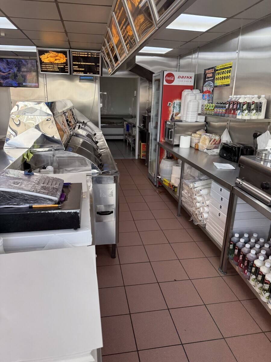 Established Fish & Chips shop for sale in Solihull West Midlands.