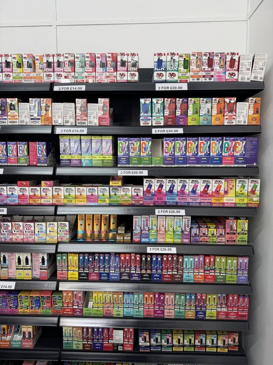 Vape Shop for Sale in City of Glasgow with Loyal Customers and Diverse  Products