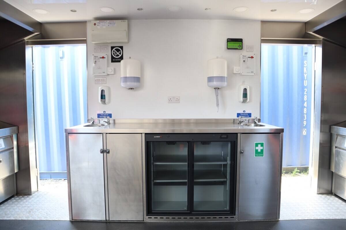 Fish & Chips business converted shipping container for sale&nbsp;