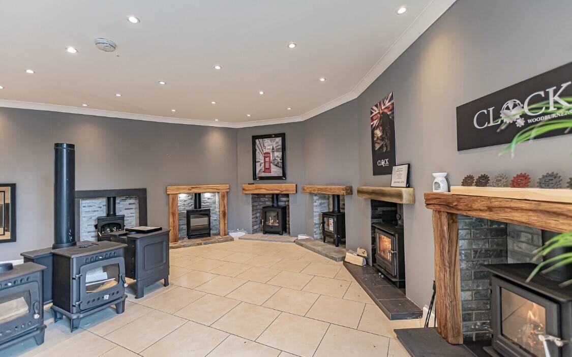 Fireplace stoves and media wall showroom Photo 8