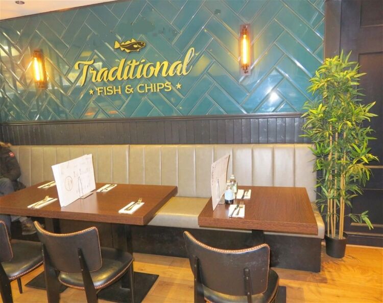 Fish and Chip Shop in London