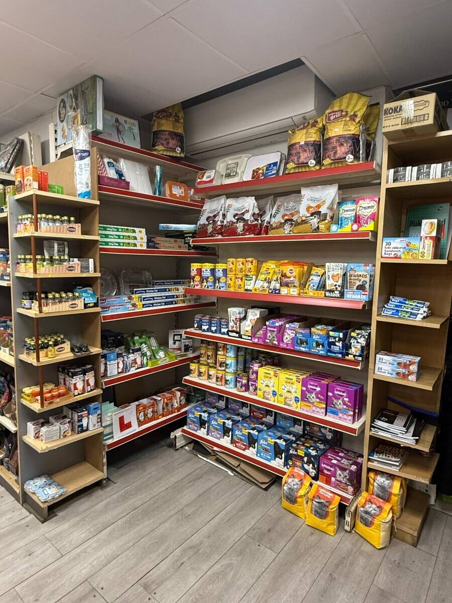 Grocery store & Off-licence for sale and 6 bed flats above