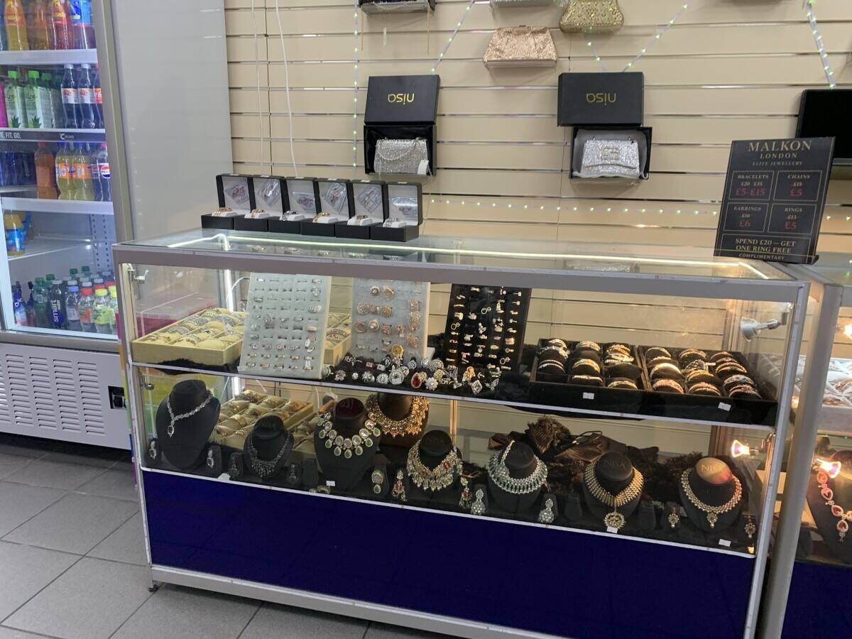 Costume Jewlery Shop at Busy Post Office Walthamstow High Street