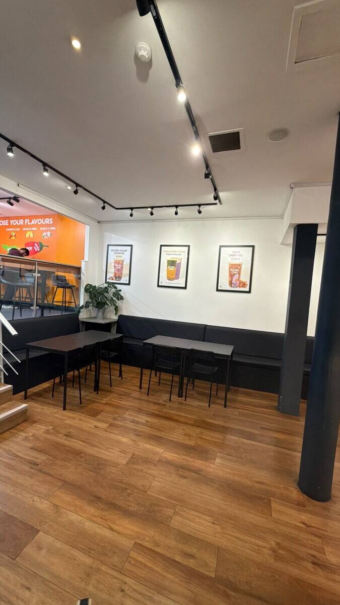 Lease for Sale – Established Bubble Tea & Peri-Peri Takeaway – Glasgow City Centre