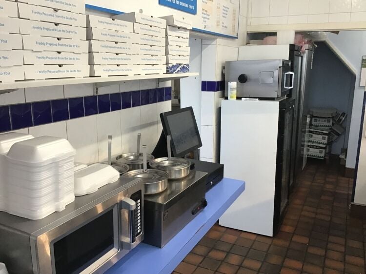 EXCELLENT FISH & CHIP SHOP WITH OWN FLAT, BRIDGEND