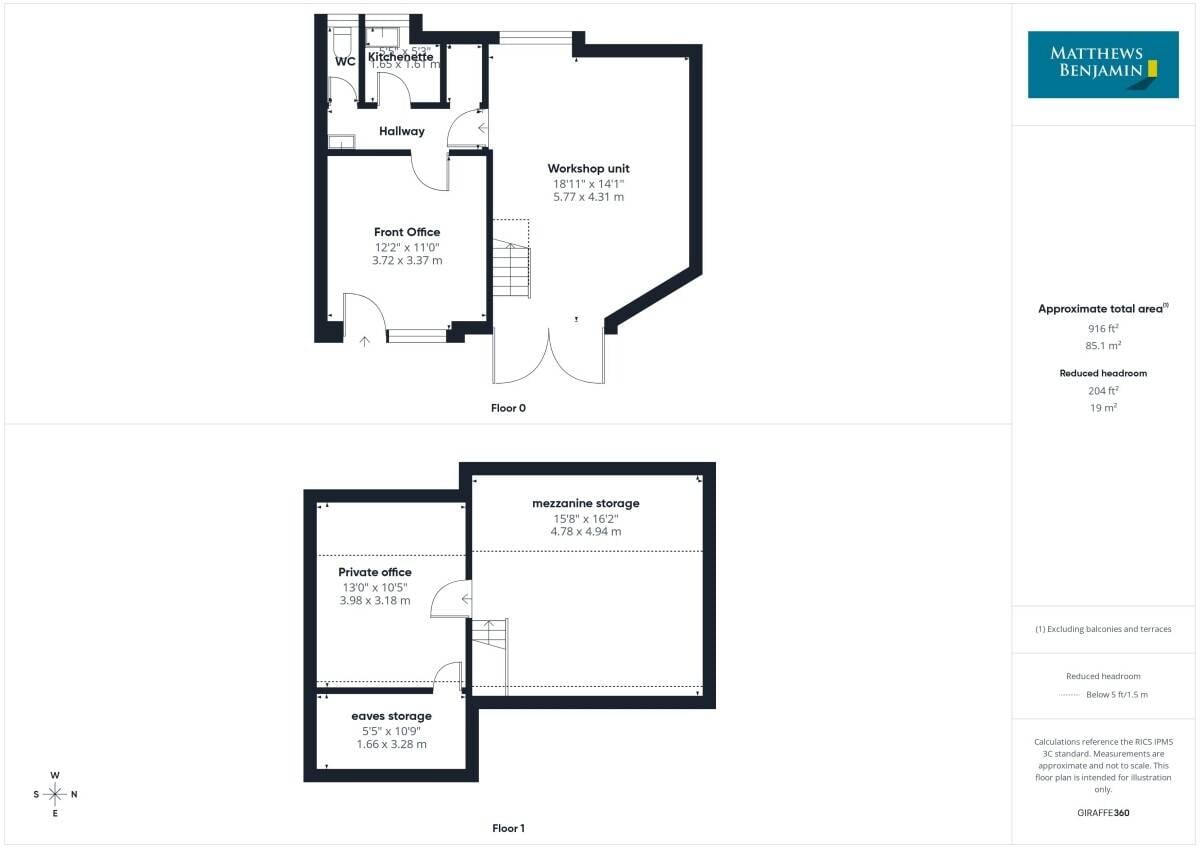 Leasehold, Versatile office and workshop