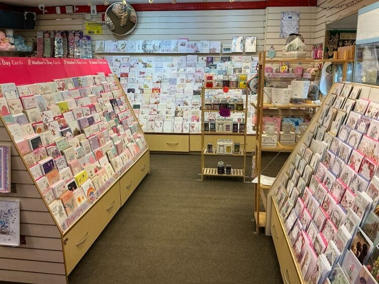 SUPERB CARD and GIFT SHOP, NEAR CAERPHILLY