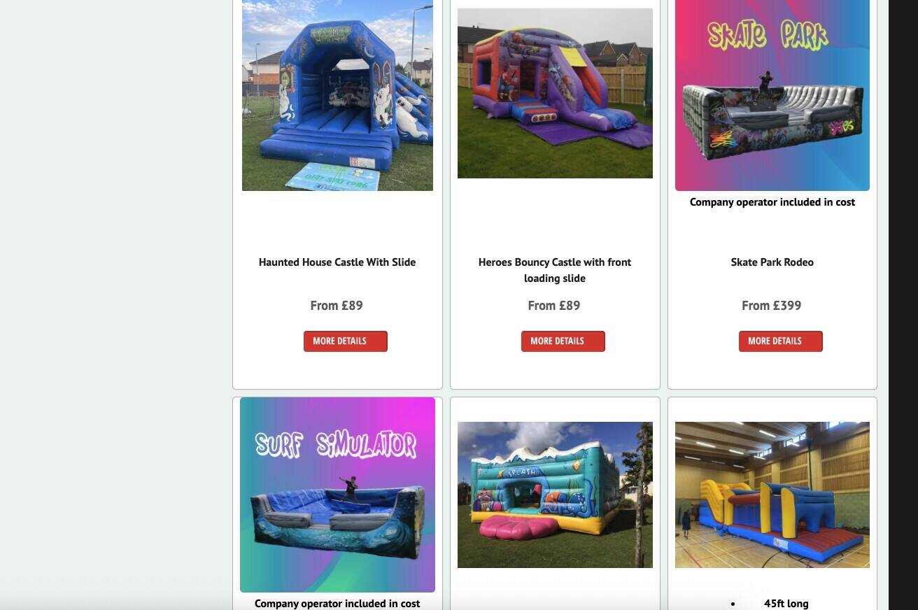 Large Established Glasgow Inflatable Event Hire Company Photo 8