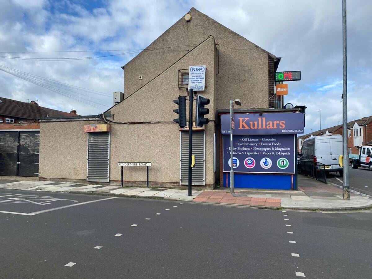 Freehold or Leasehold Convenience Store & Off Licence & 2 Bed Living Premises in Hartlepool