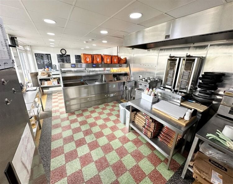Long-established village fish & chip shop, Bishop's Itchington