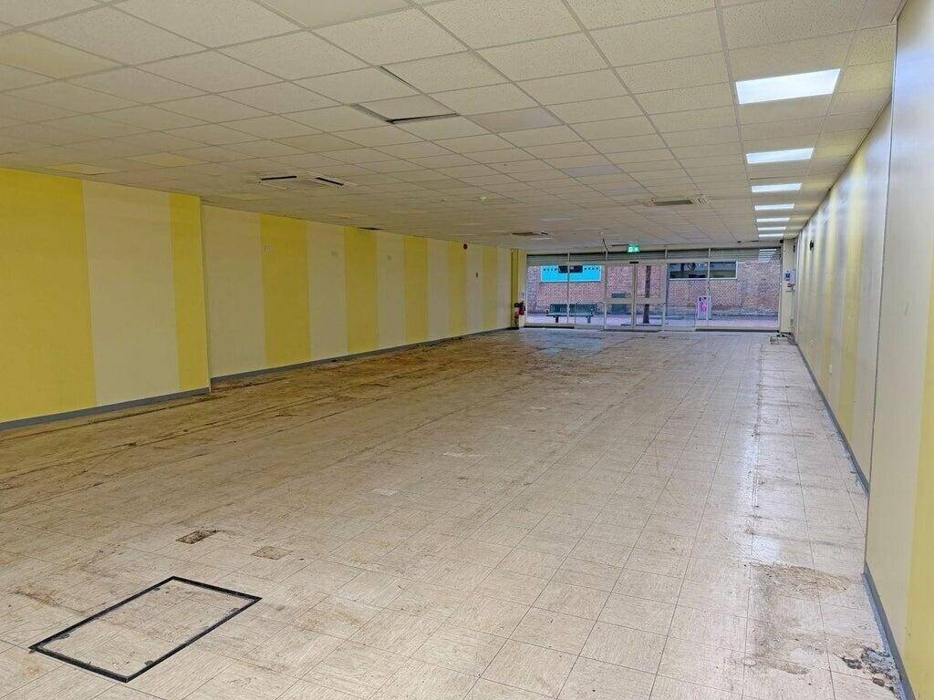 Former Heron Foods Store Two-storey shop layout