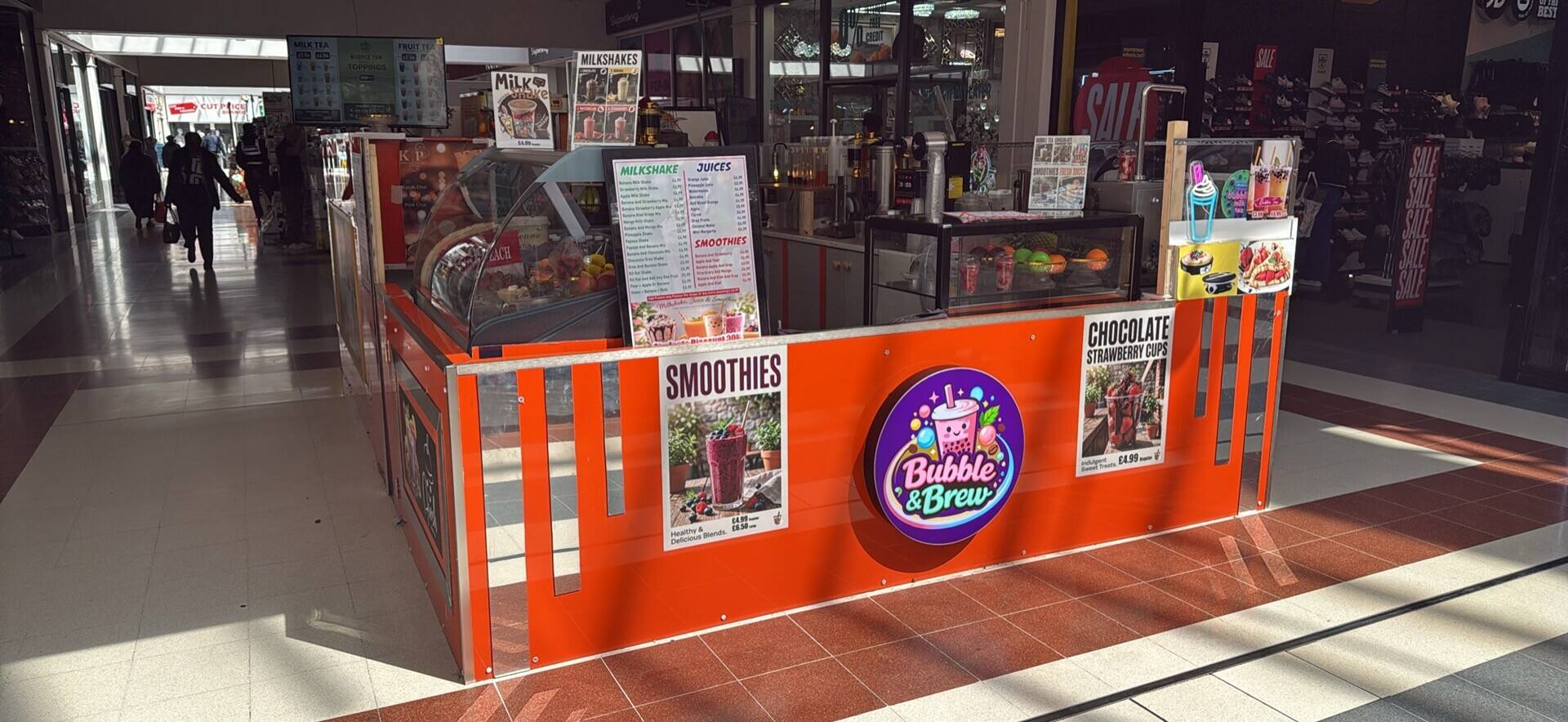 Bubble tea and Strawberry Chocolate stall for Sale Photo 8