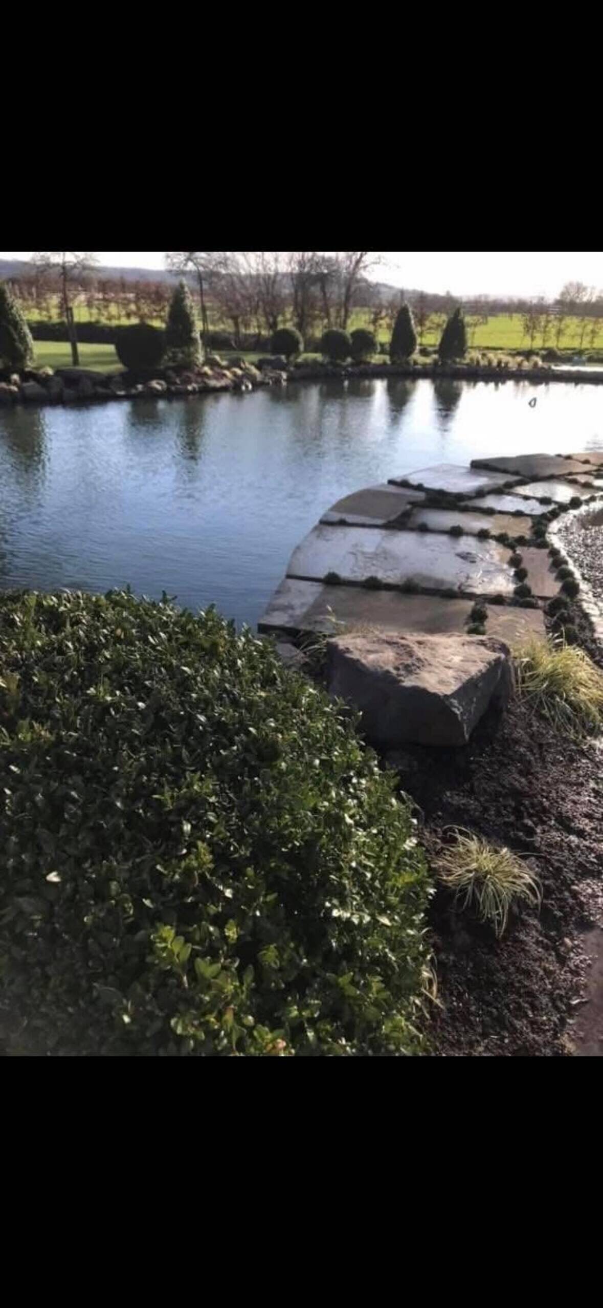 Specialist water feature construction business 