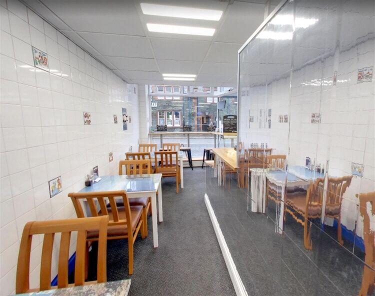Long-established fish & chip shop, outskirts of Keswick