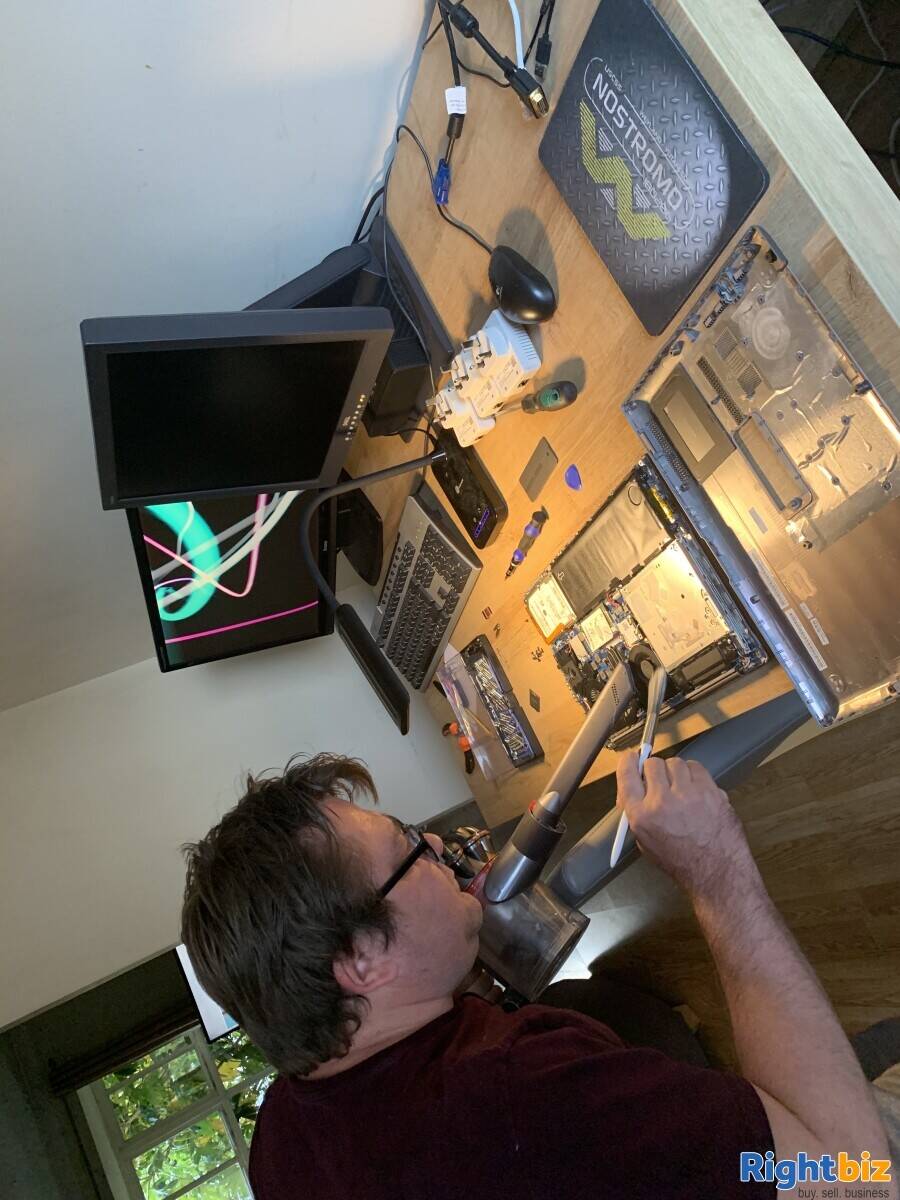 For Sale Is a Successful Computer Repair Business Covering Surrey and Hampshire