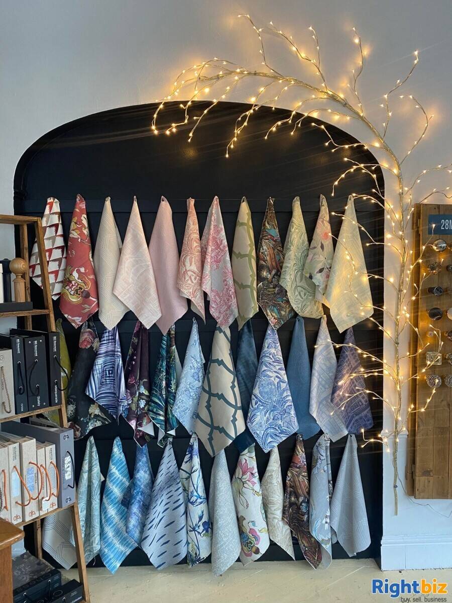 Interiors based curtain, blind, upholstery and fabric retail business