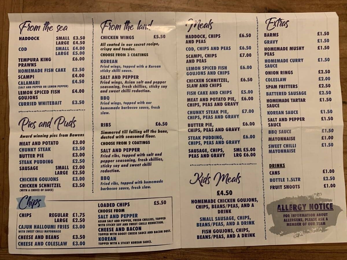 Fish and Chip Shop with Flat Above